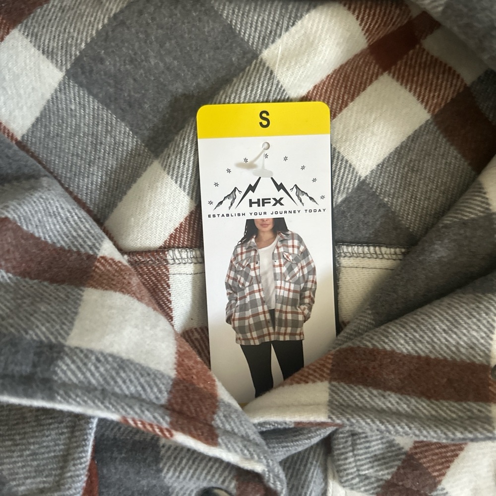 Hfx Shacket Size Small - image 2